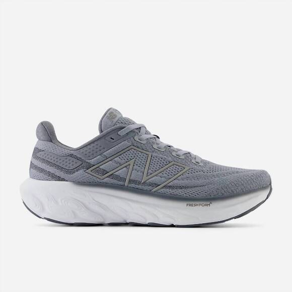 NEW NEW BALANCE men's 1080g13 shoe in silver